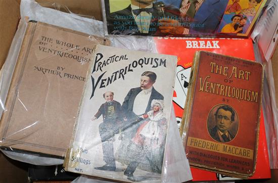 Magic, Ventriloquism & Punch & Judy Books see list on website